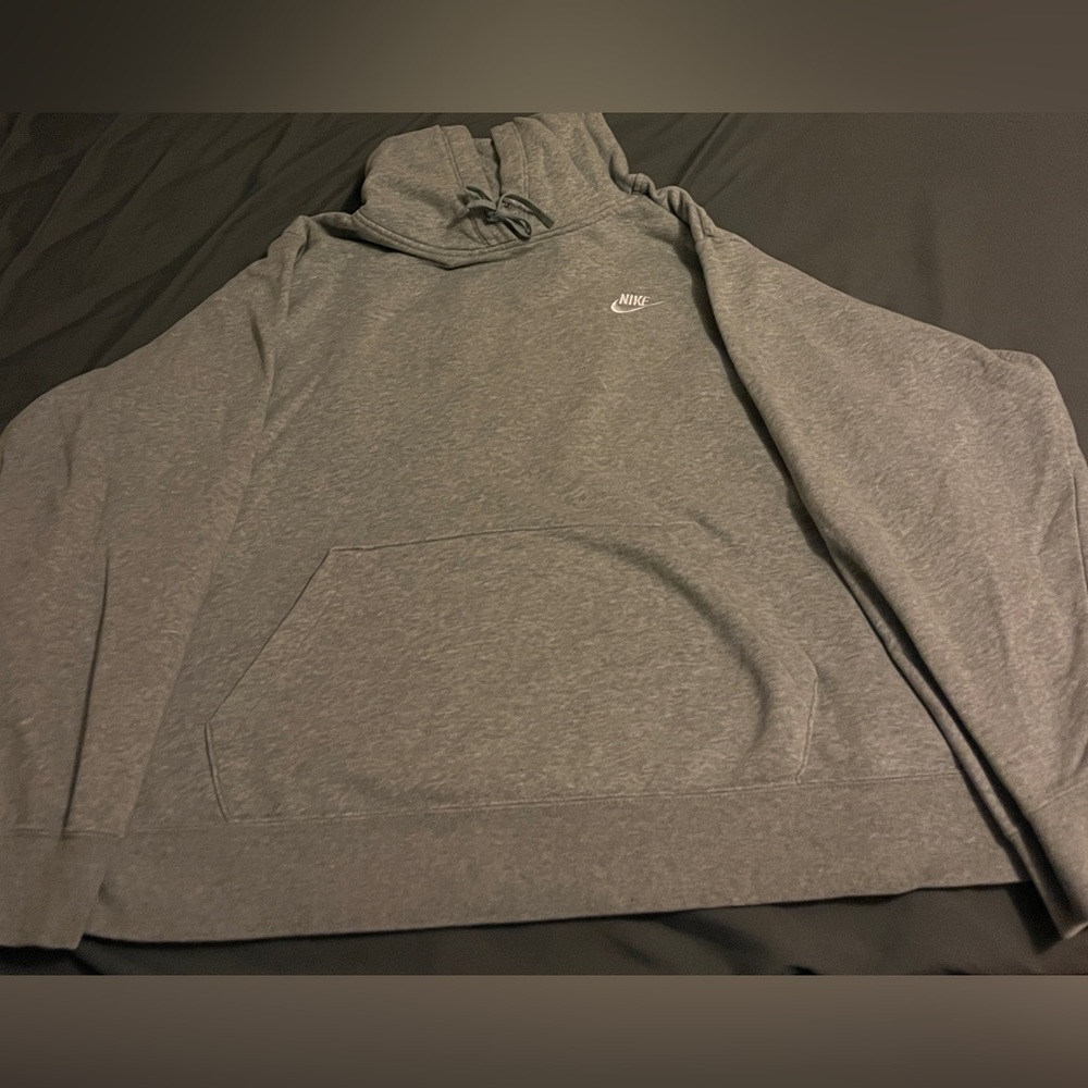 Grey Plus Size Nike Hoodie